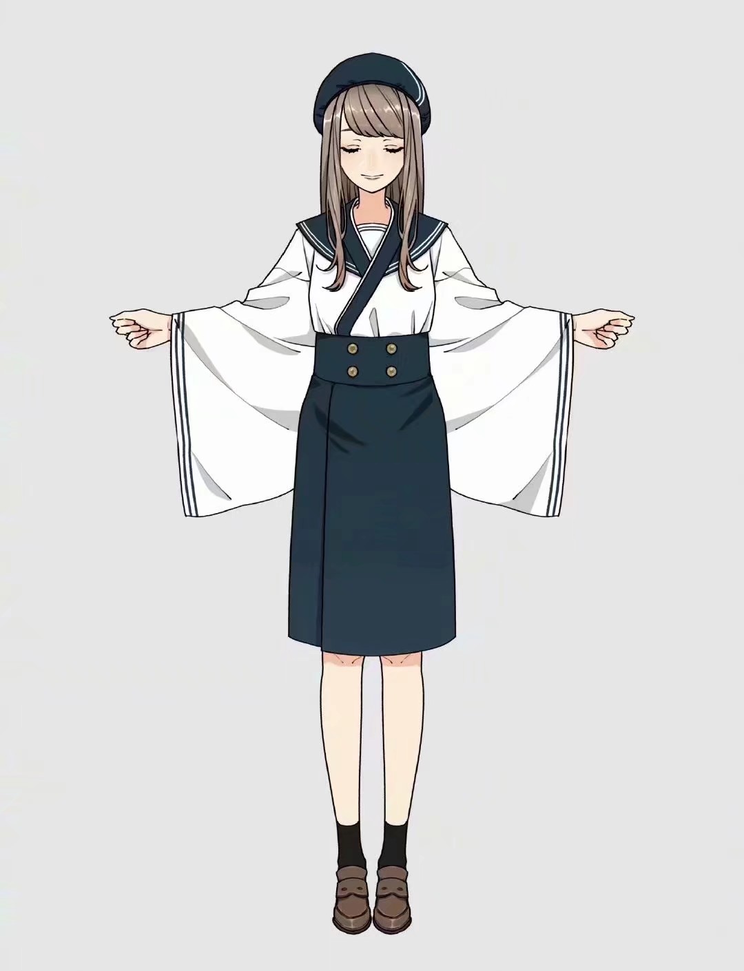 当和风美学邂逅JK文化 一场穿越时空的服装对话