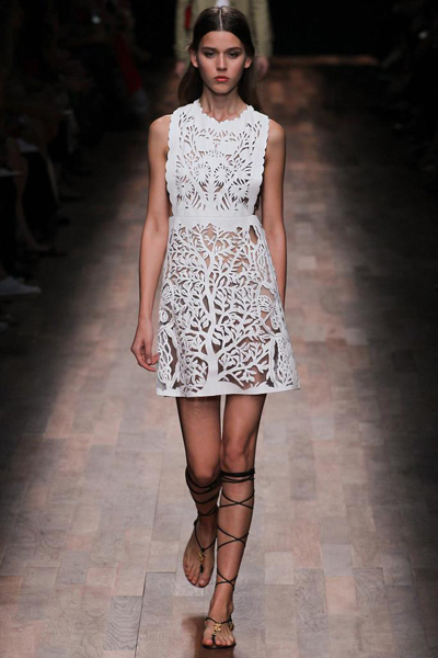 Valentino 2015春夏系列 诗意与神话的沉浸式秀场之旅